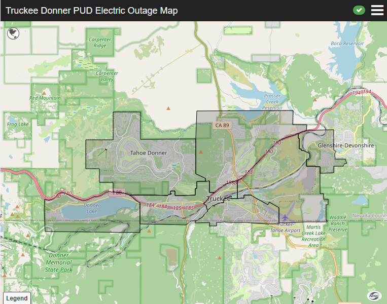 outage map