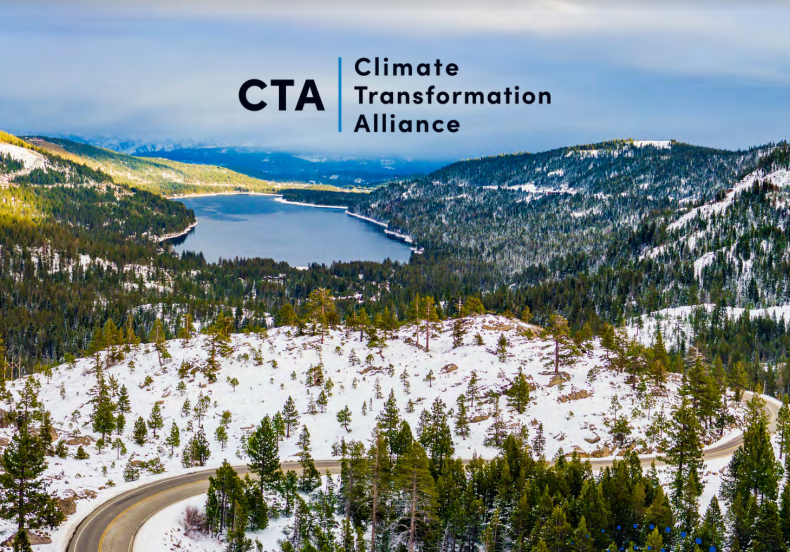 Climate Transformation Alliance Donner Lake Winter