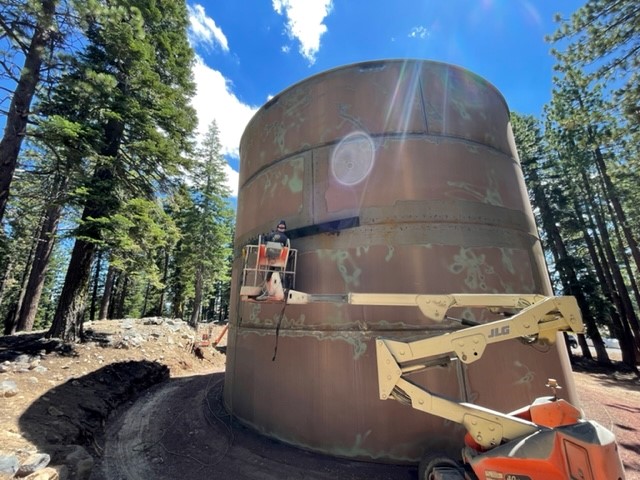 water tank repair