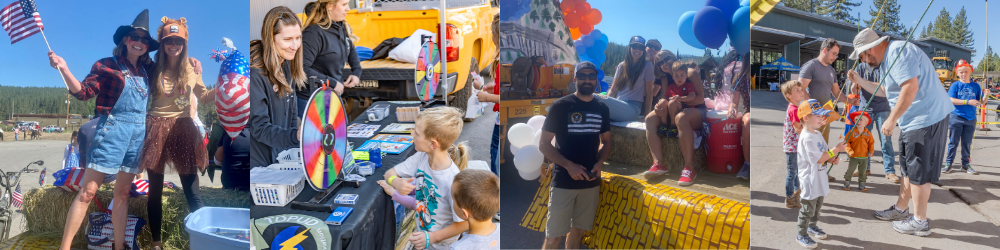 A selection of photos of TDPUD participating at Truckee events